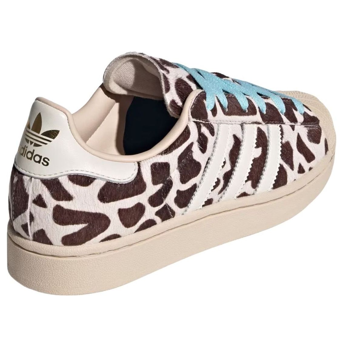 (WMNS) adidas Superstar II 'Giraffe Print Crystal Linen'  KH9031
