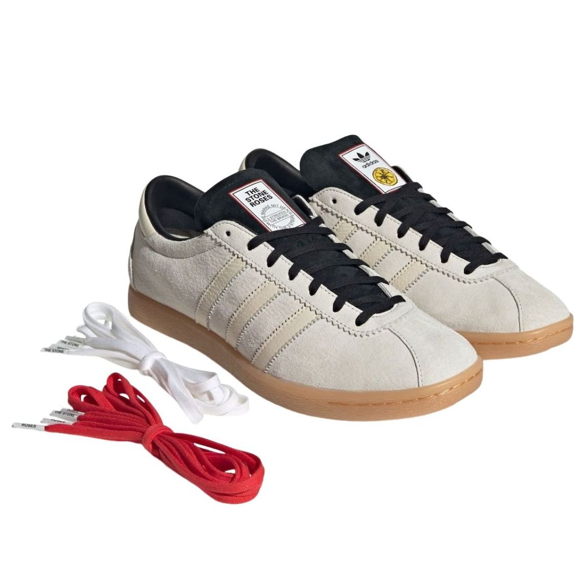adidas x Stone Roses Tobacco Manchester United 'Crystal White Black' KH9351