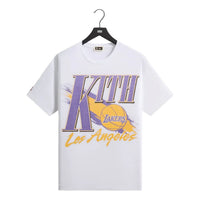 Kith for NBA All-Star Los Angeles Lakers Retro Ball Boxy T-Shirt 'White' KHM034557-101