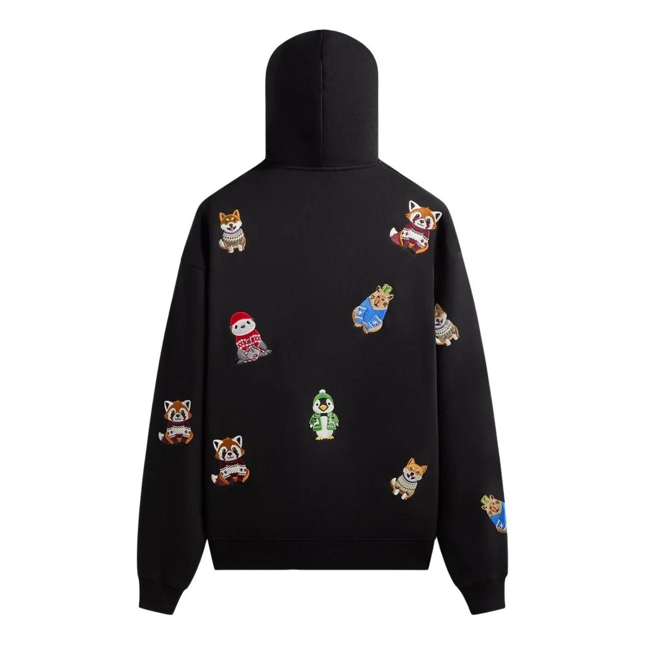 KITH Kithmas 2025 Animal Character Nelson Hoodie 'Black' KHM034786-001