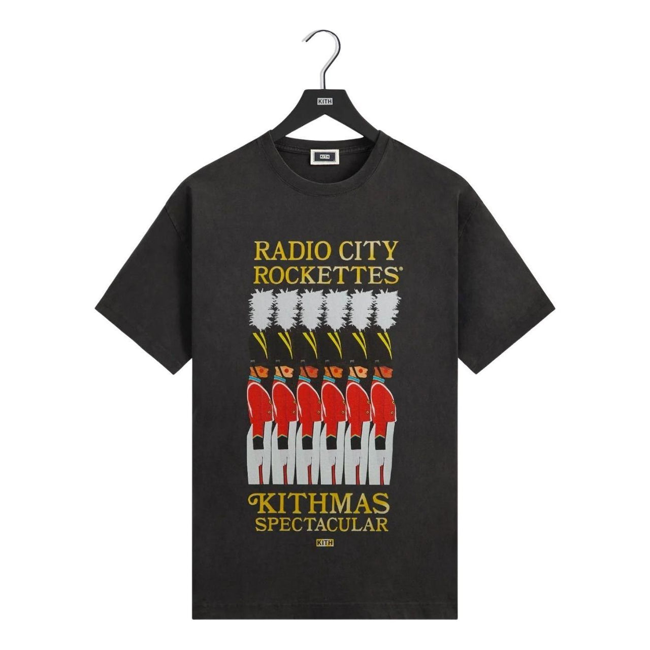 KITH Kithmas 2025 for the Radio City Rockettes Toy Soldier Vintage T-Shirt 'Black' KHM035067-001