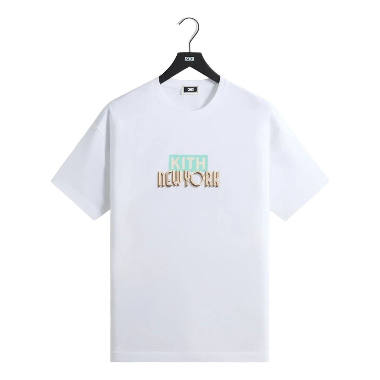KITH New York City Classic Logo T-Shirt 'White' KHMG030065-101