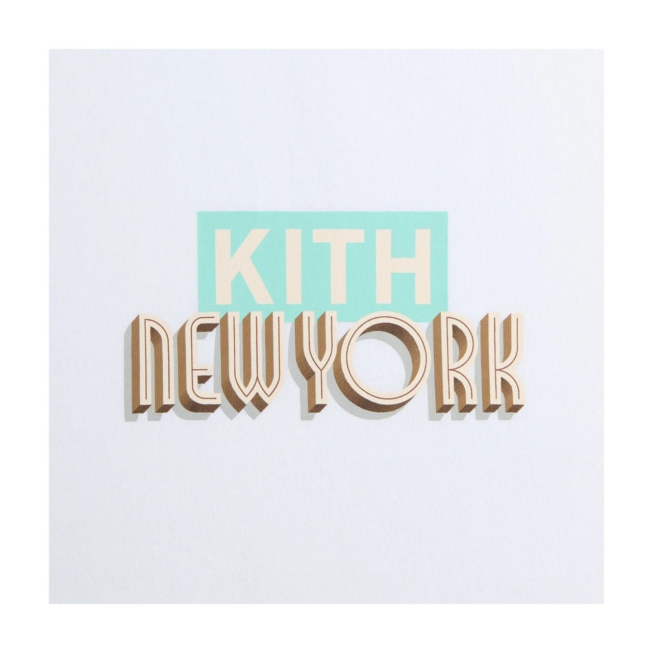 KITH New York City Classic Logo T-Shirt 'White' KHMG030065-101