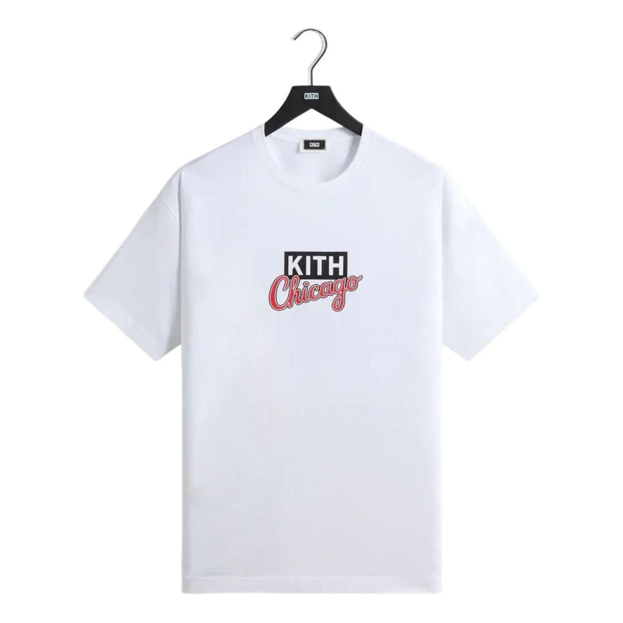 KITH Chicago Classic Logo T-Shirt 'White' KHMG030067-101