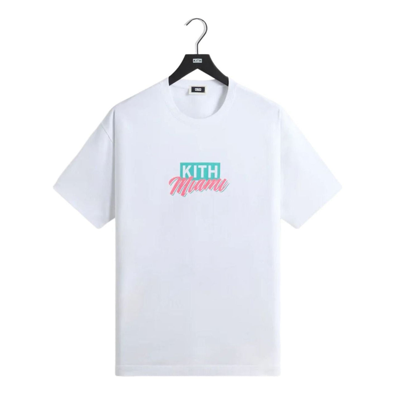 KITH Miami Classic Logo T-Shirt 'White' KHMG030069-101
