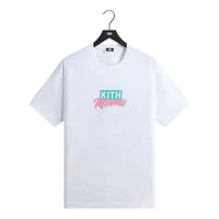 KITH Miami Classic Logo T-Shirt 'White' KHMG030069-101
