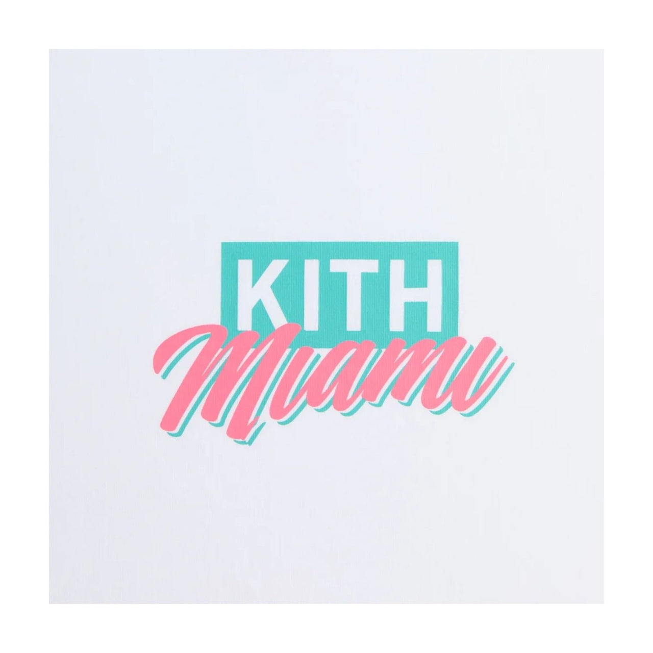 KITH Miami Classic Logo T-Shirt 'White' KHMG030069-101