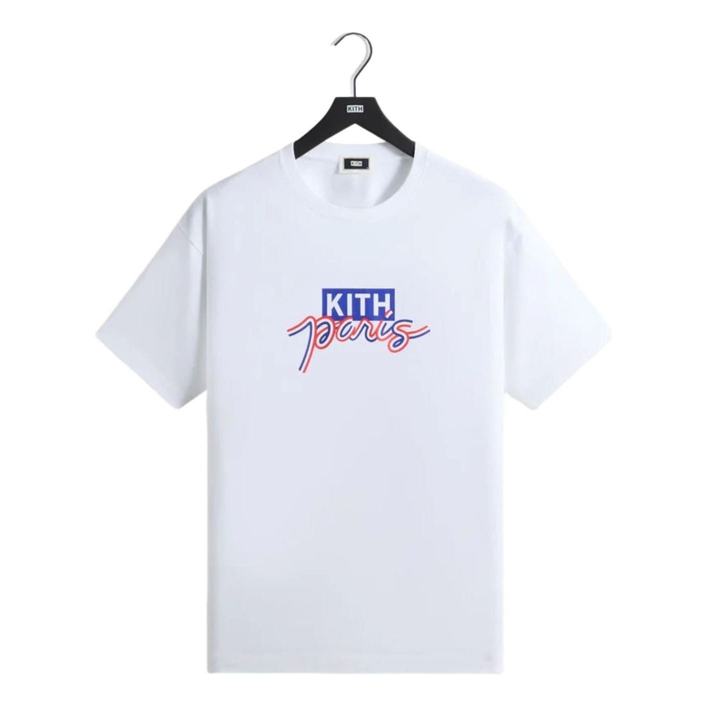 KITH Paris Classic Logo T-Shirt 'White' KHMG030072-101