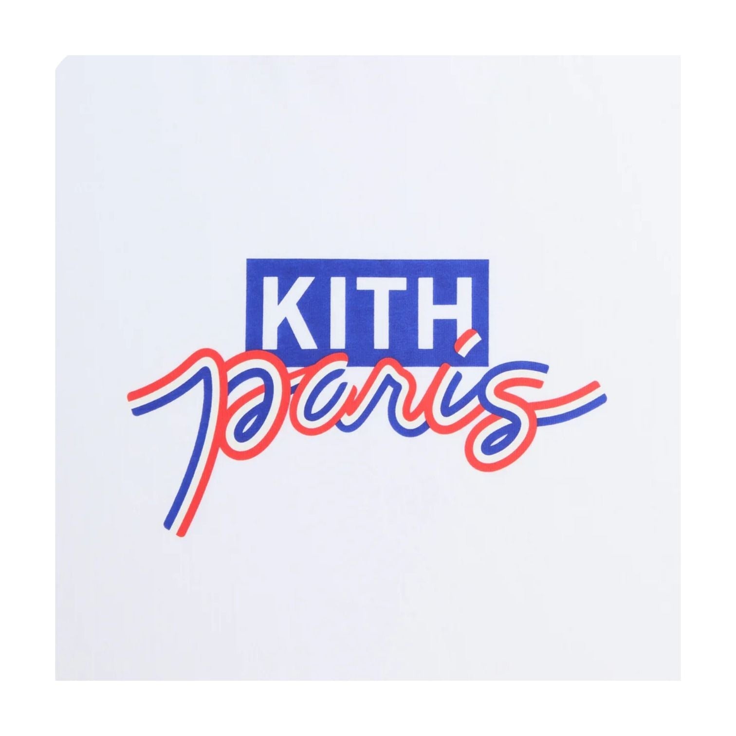 KITH Paris Classic Logo T-Shirt 'White' KHMG030072-101
