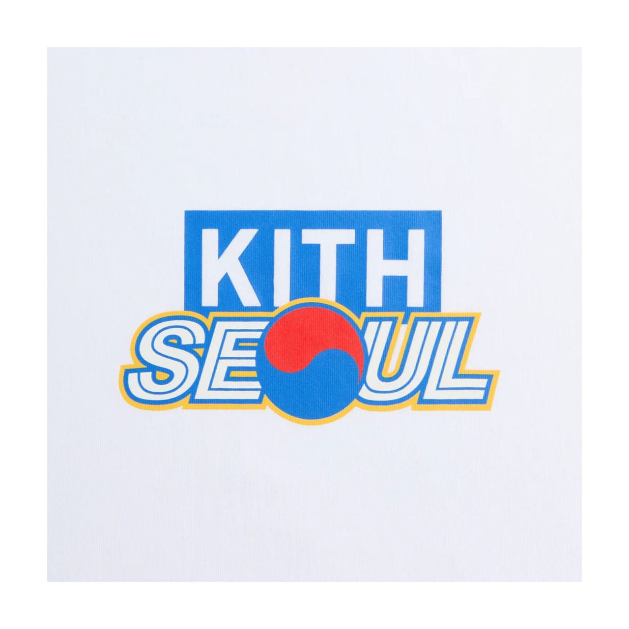 KITH Seoul Classic Logo T-Shirt 'White' KHMG030075-101