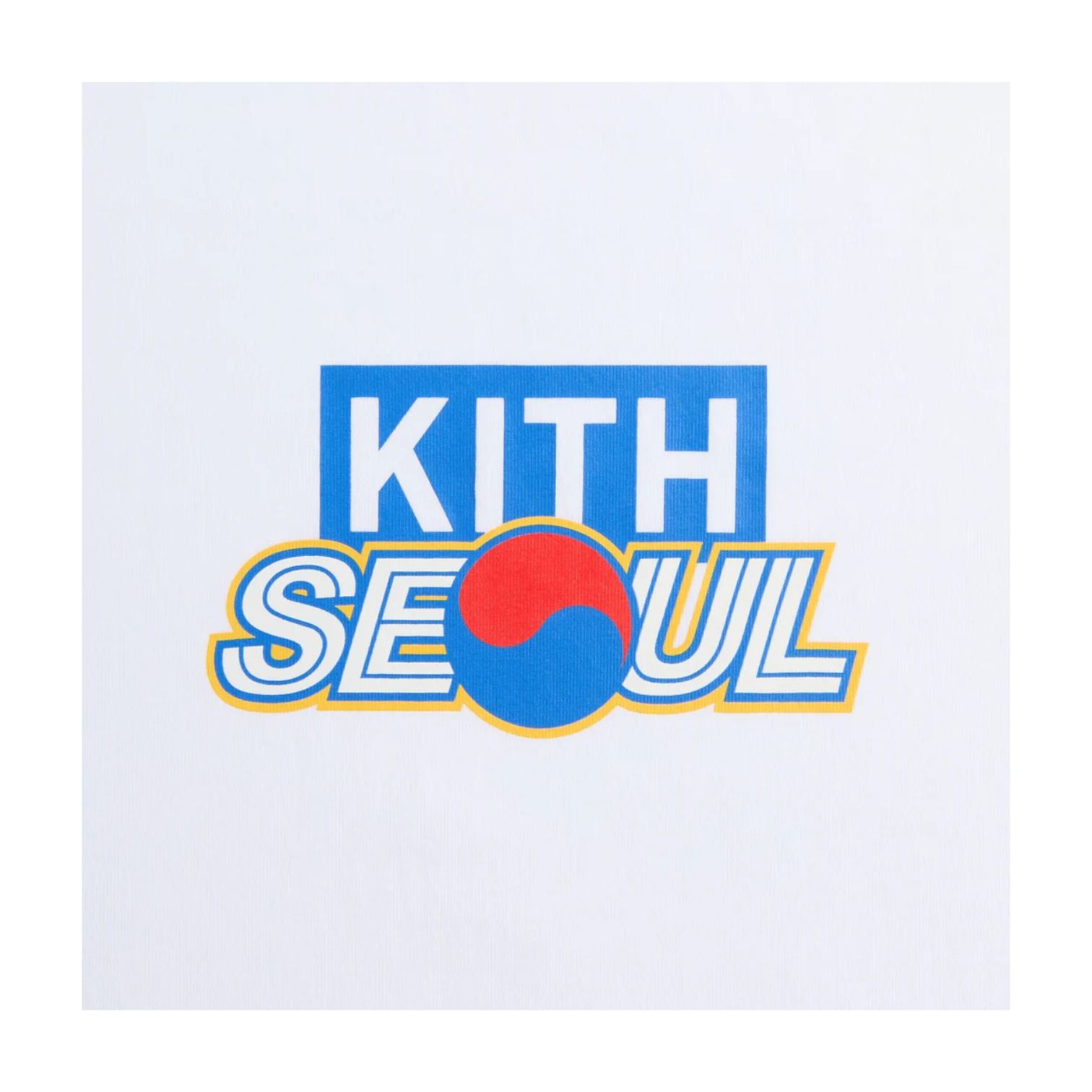 KITH Seoul Classic Logo T-Shirt 'White' KHMG030075-101