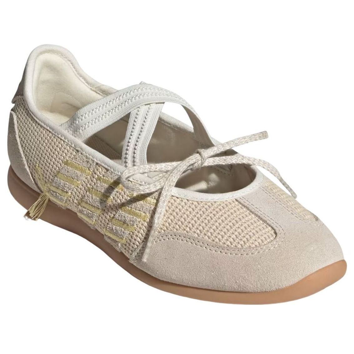 (WMNS) adidas Barreda Mary Jane 'Non Dyed Matte Gold' KI3380
