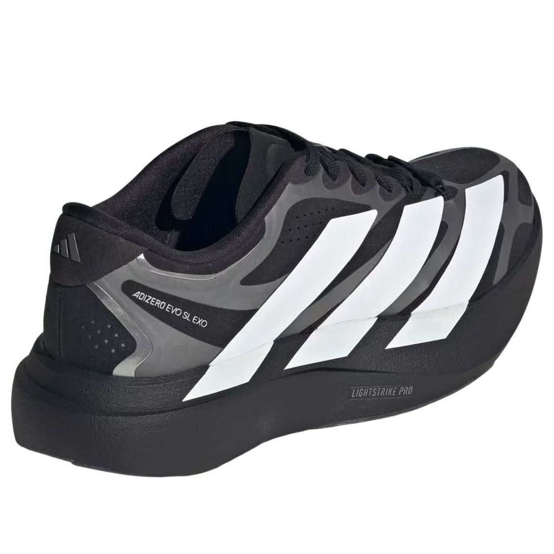 (WMNS) adidas Adizero EVO SL EXO 'Black White Iron Metallic' KI4783