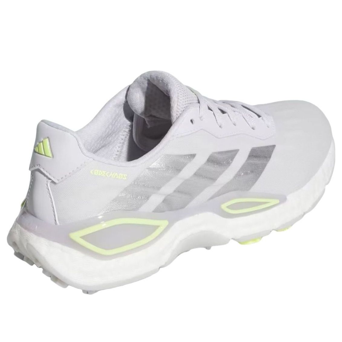 (WMNS) adidas Codechaos 27 Spikeless Golf 'Dash Gray Silver Metallic Frozen Lemon' KI5751