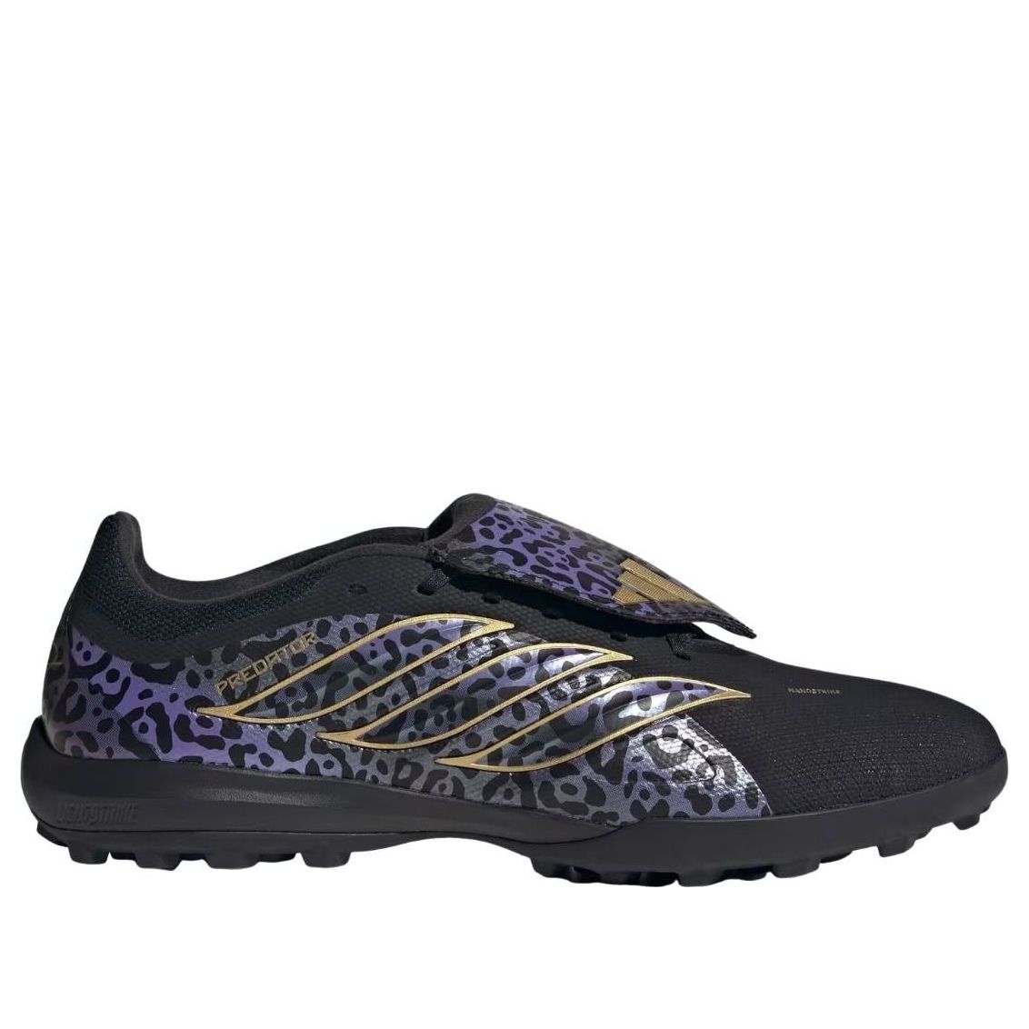adidas Predator League Fold-Over Tongue Turf Soccer Kaka 'Black Gold Metallic' KI5869
