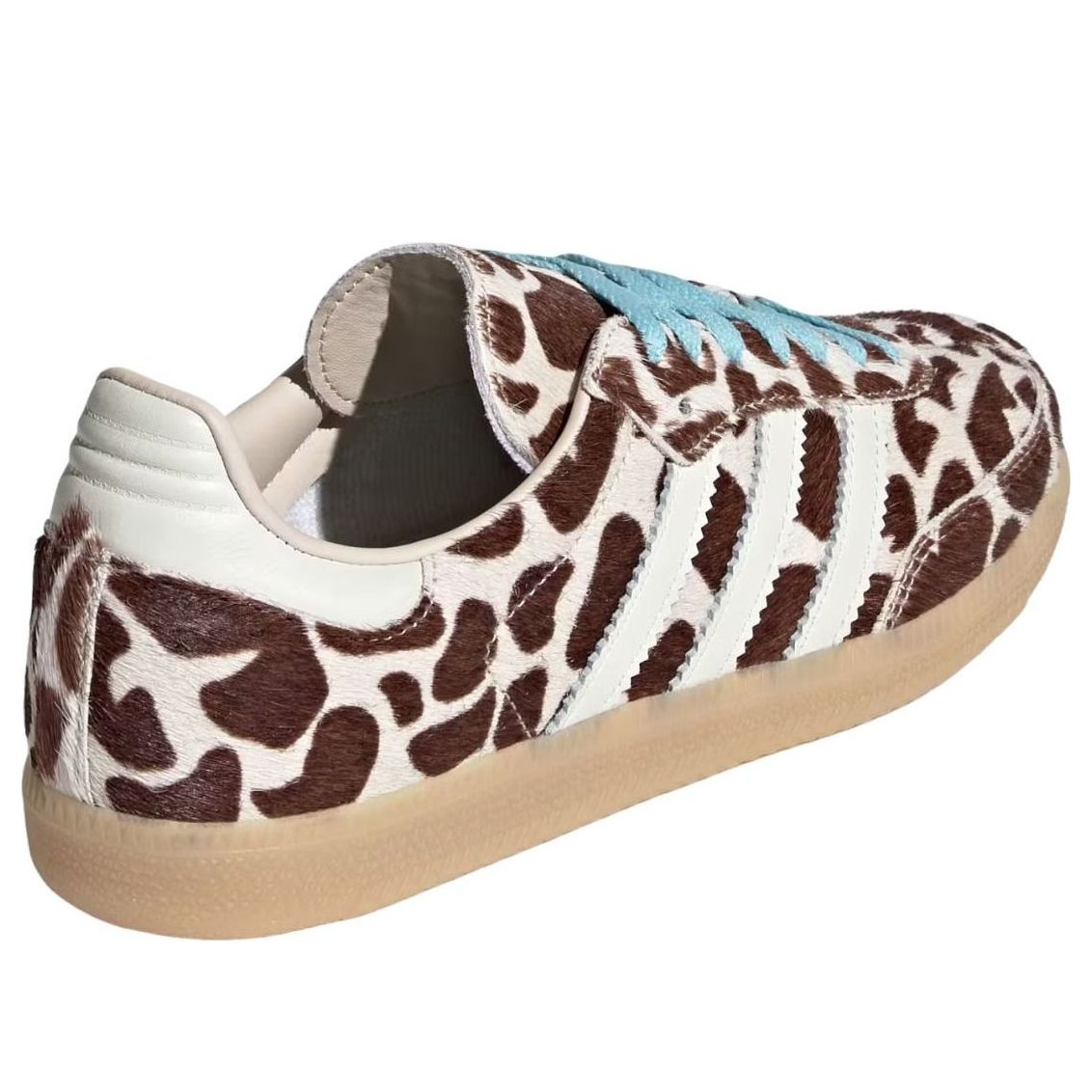 (WMNS) adidas Samba OG 'Giraffe Print Crystal Linen Gum'  KI6669