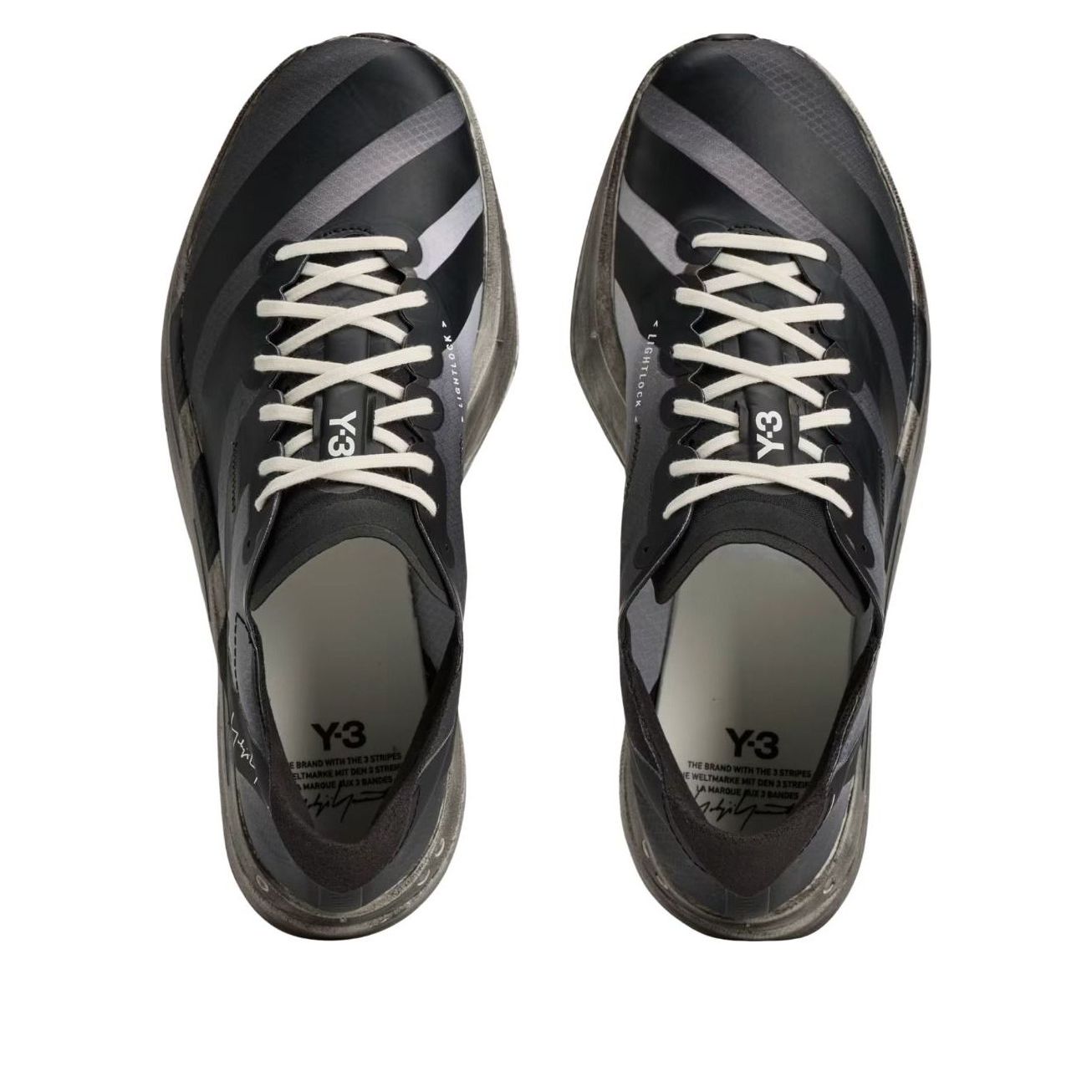 adidas Y-3 Adios Pro 4 Trainers 'Black Grey' KI7128