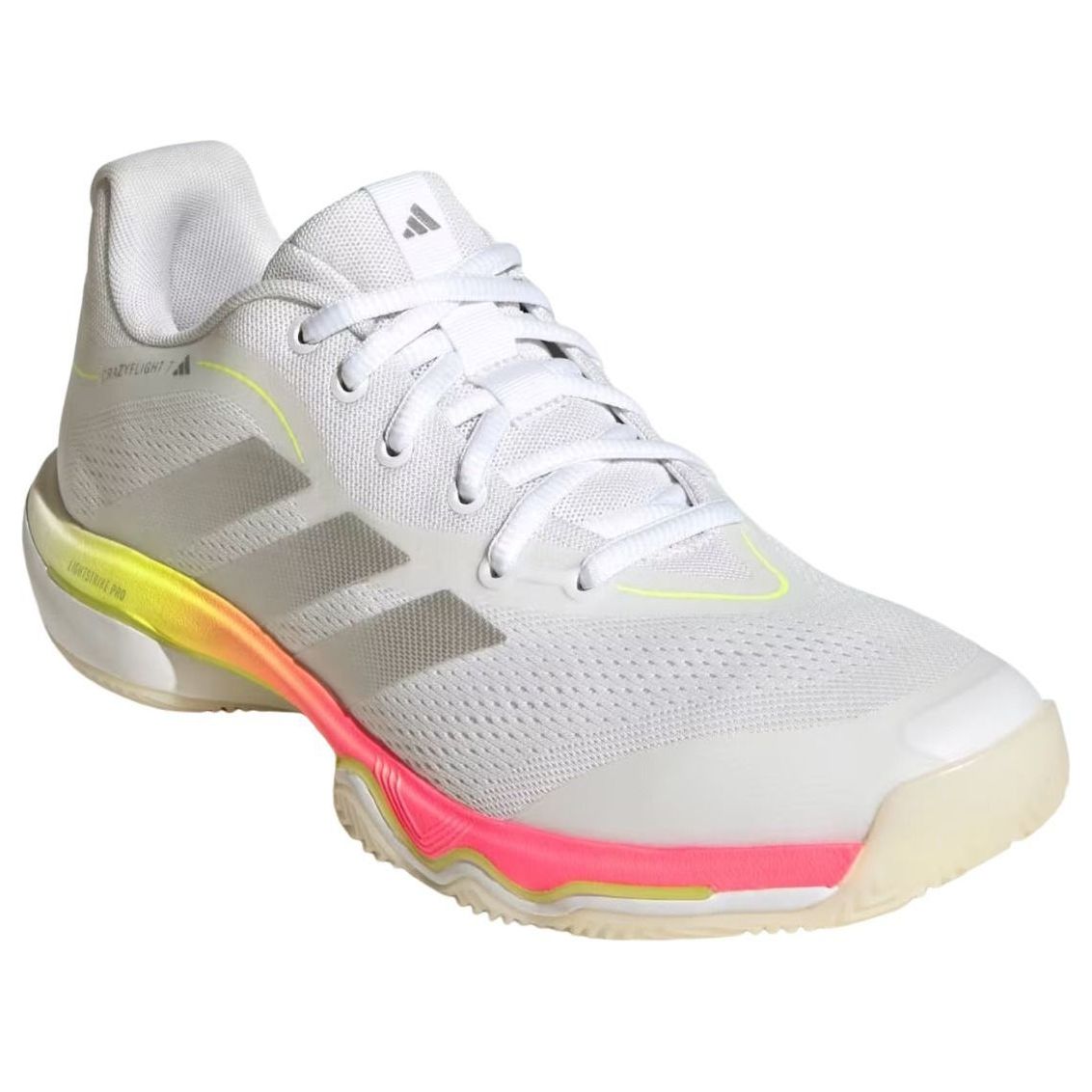 (WMNS) adidas Crazy Flight 7 Cloud White Tech Gray Metallic' KI7938