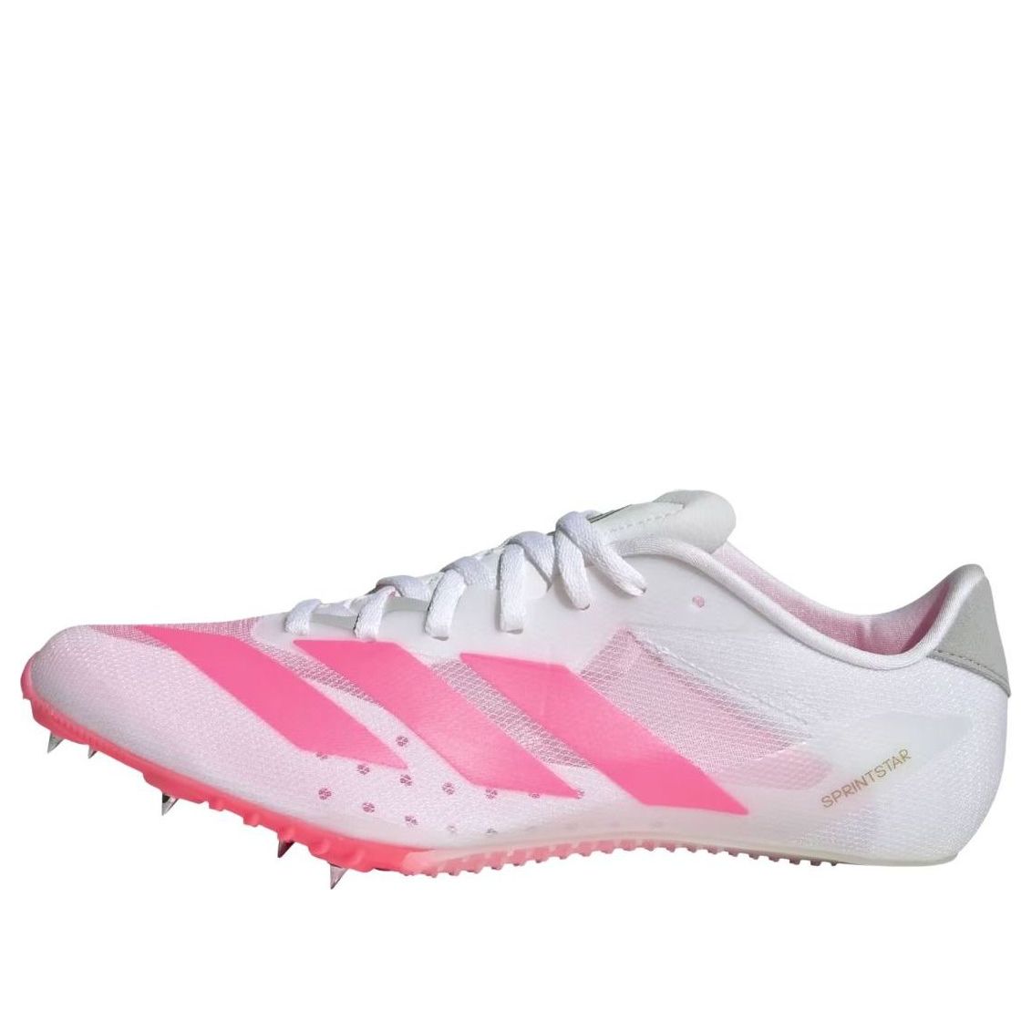 adidas Adizero Sprintstar 'White Solar Turbo Gold Metallic' KI8378