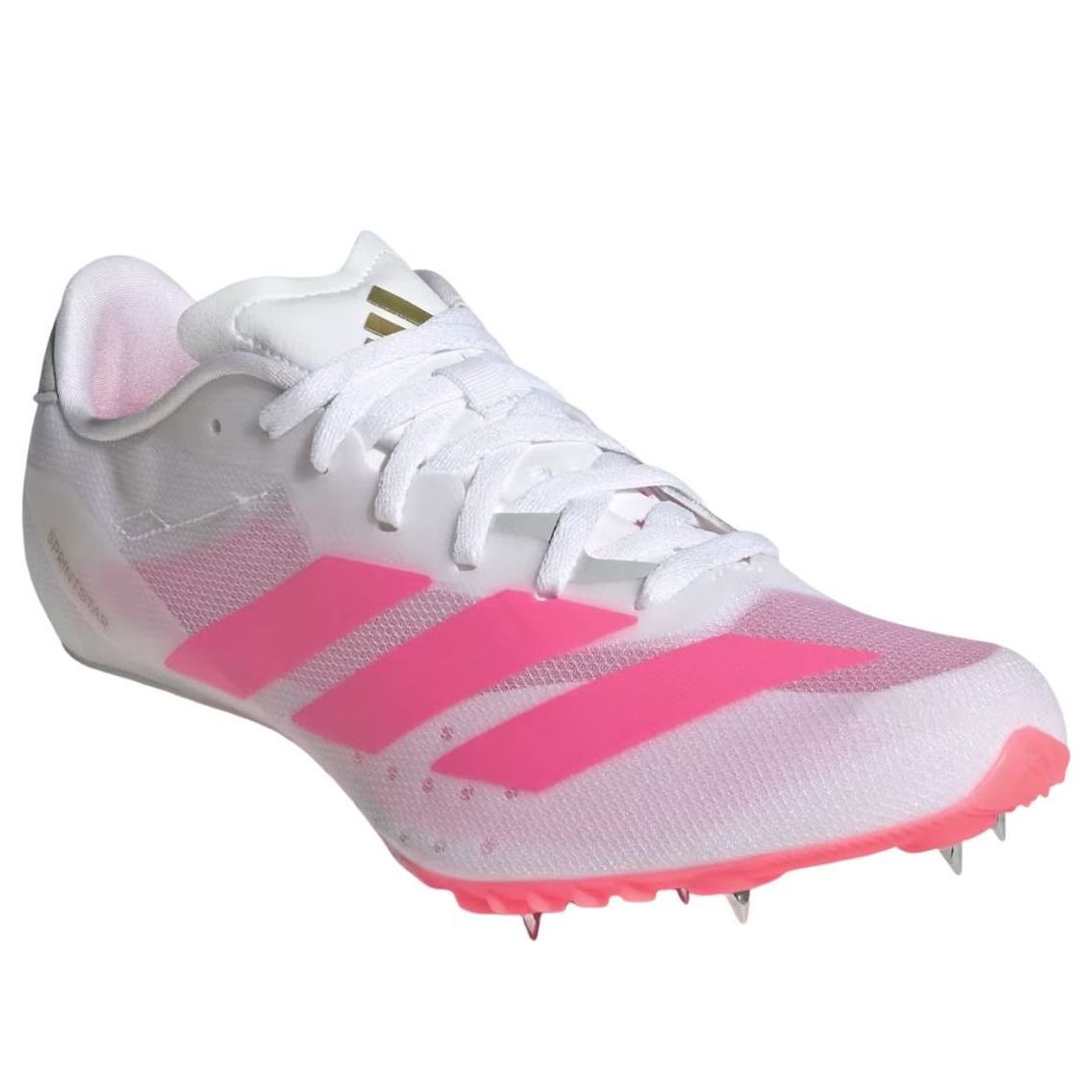adidas Adizero Sprintstar 'White Solar Turbo Gold Metallic' KI8378