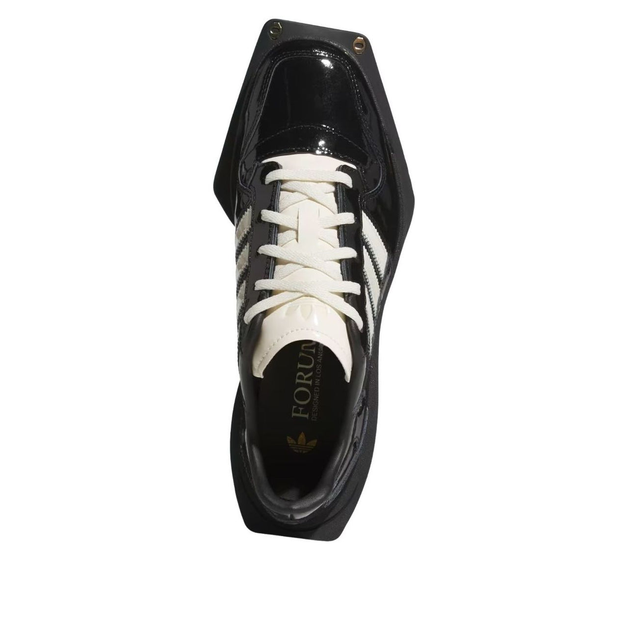 (WMNS) adidas Forum Cubism 'Black Cream White Gold' KI8452