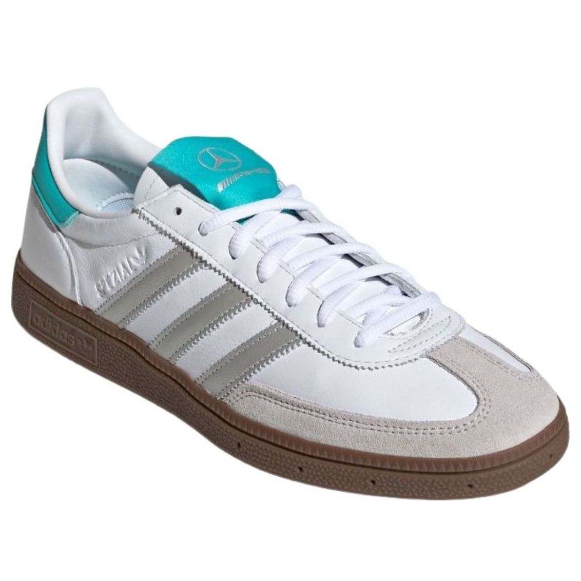 adidas Handball Spezial Mercedes 'White Silver Metallic' KJ1178