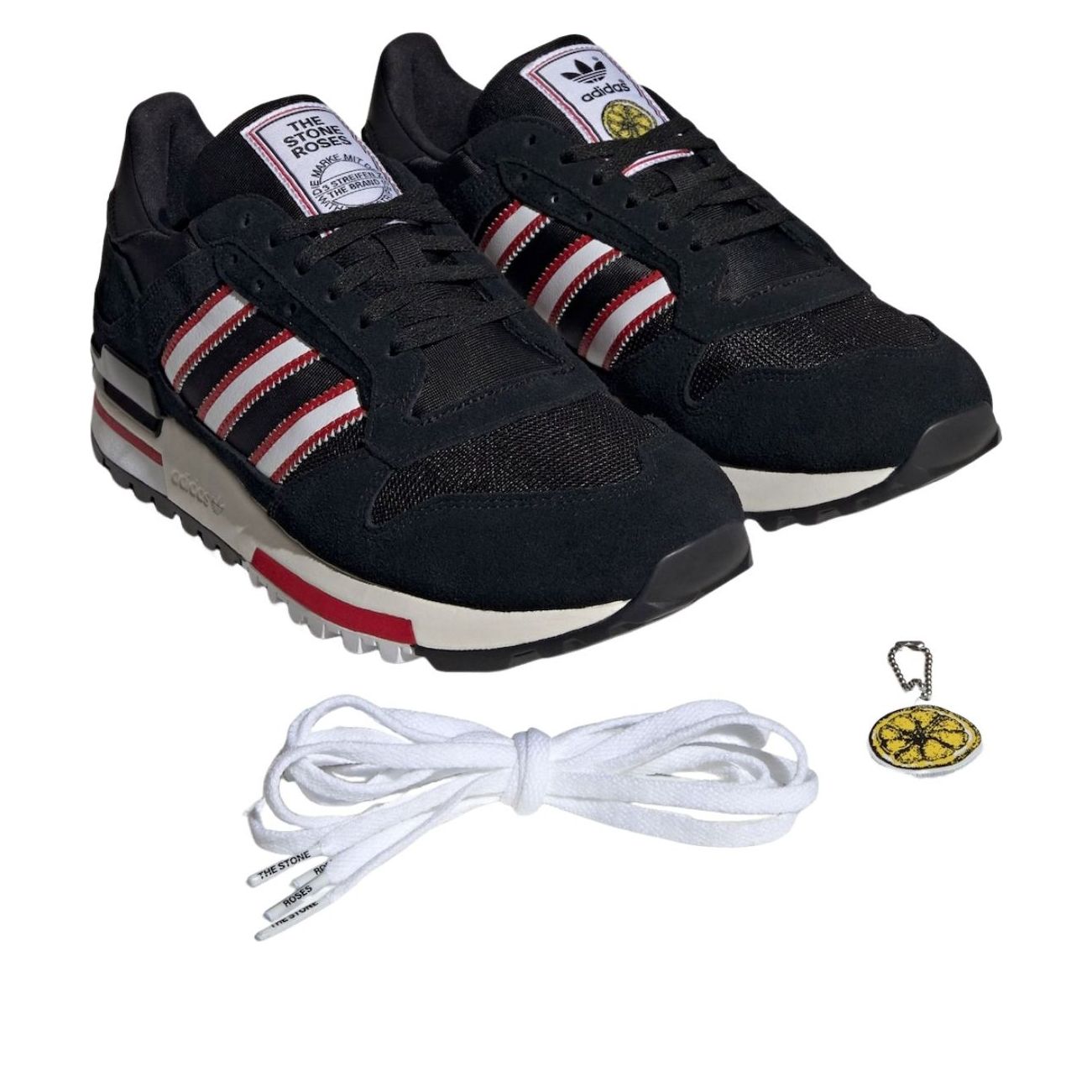 adidas x Stone Roses ZX 6000 Manchester United 'Black White' KJ2214