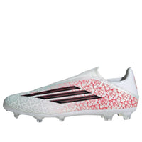adidas F50 League Laceless FG/MG 'White Black Lucid Red' KJ3781