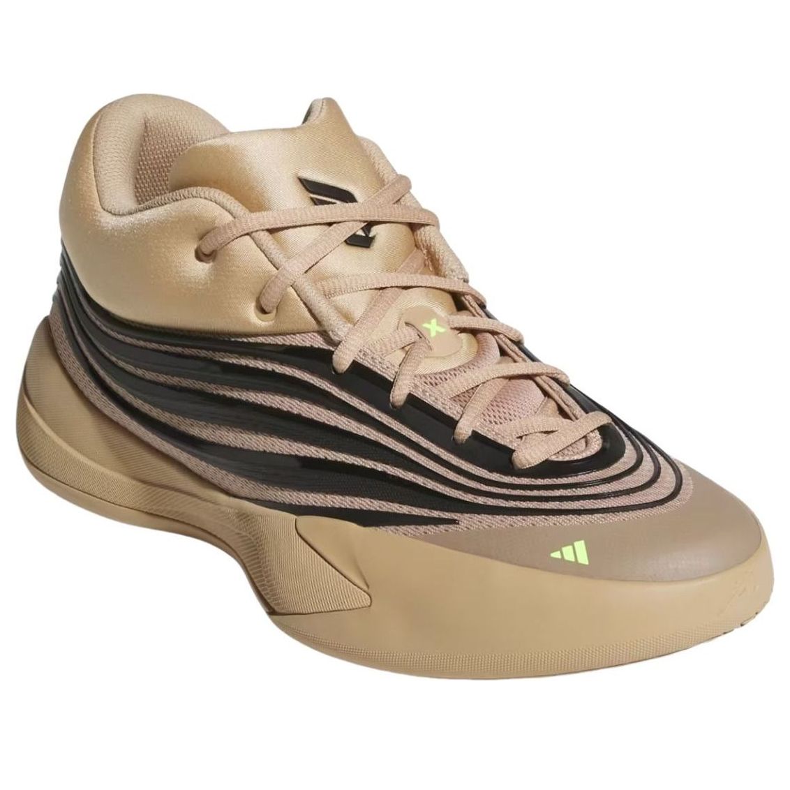adidas Dame 10 'Warm Sandstone Black' KJ4399