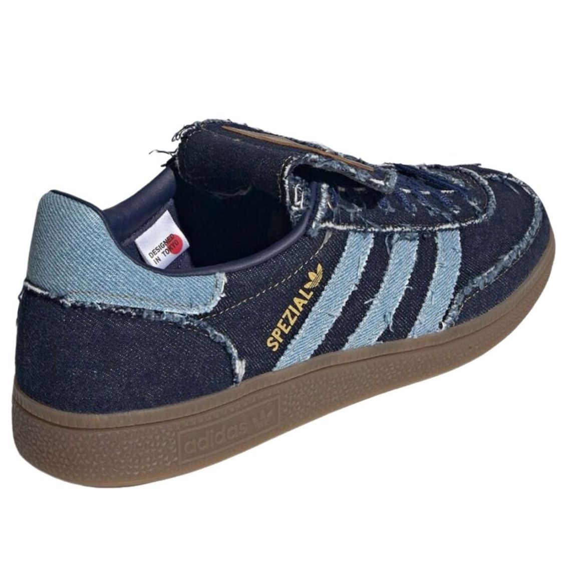 (WMNS) adidas x atmos Pink Handball Spezial 'Denim Pack Navy' KJ5754
