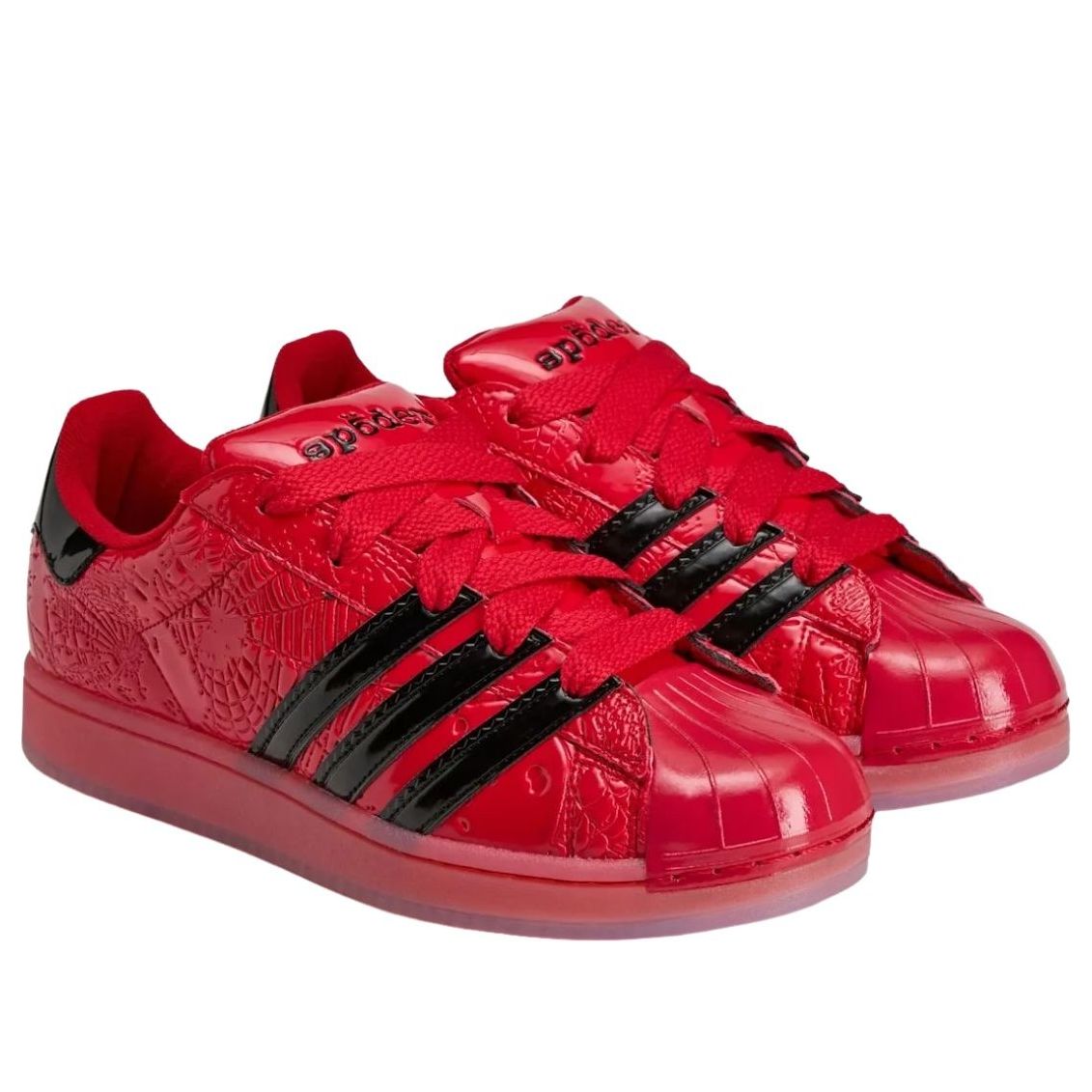 adidas x Sp5der Superstar 'Red Black Silver Metallic' KJ7005