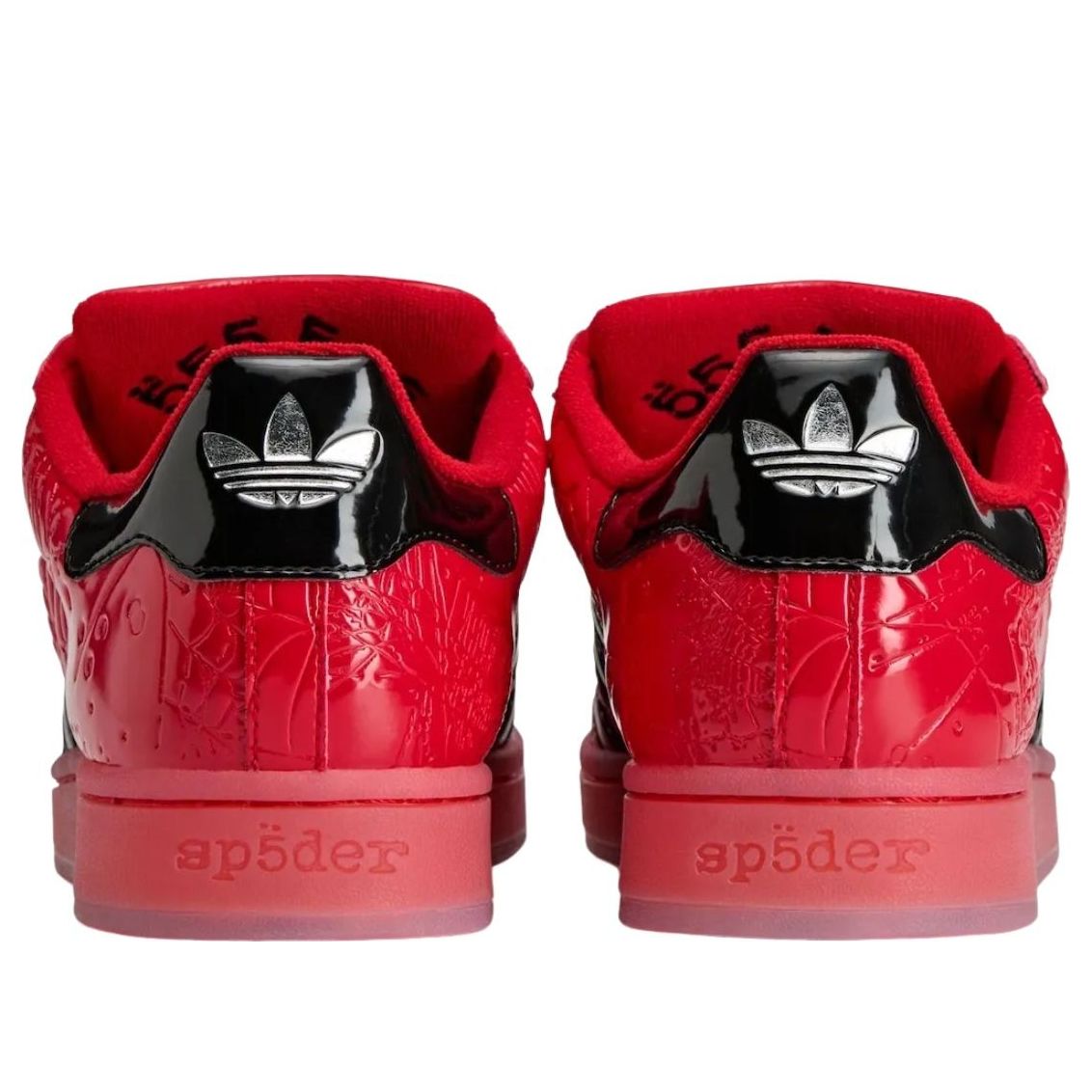 adidas x Sp5der Superstar 'Red Black Silver Metallic' KJ7005