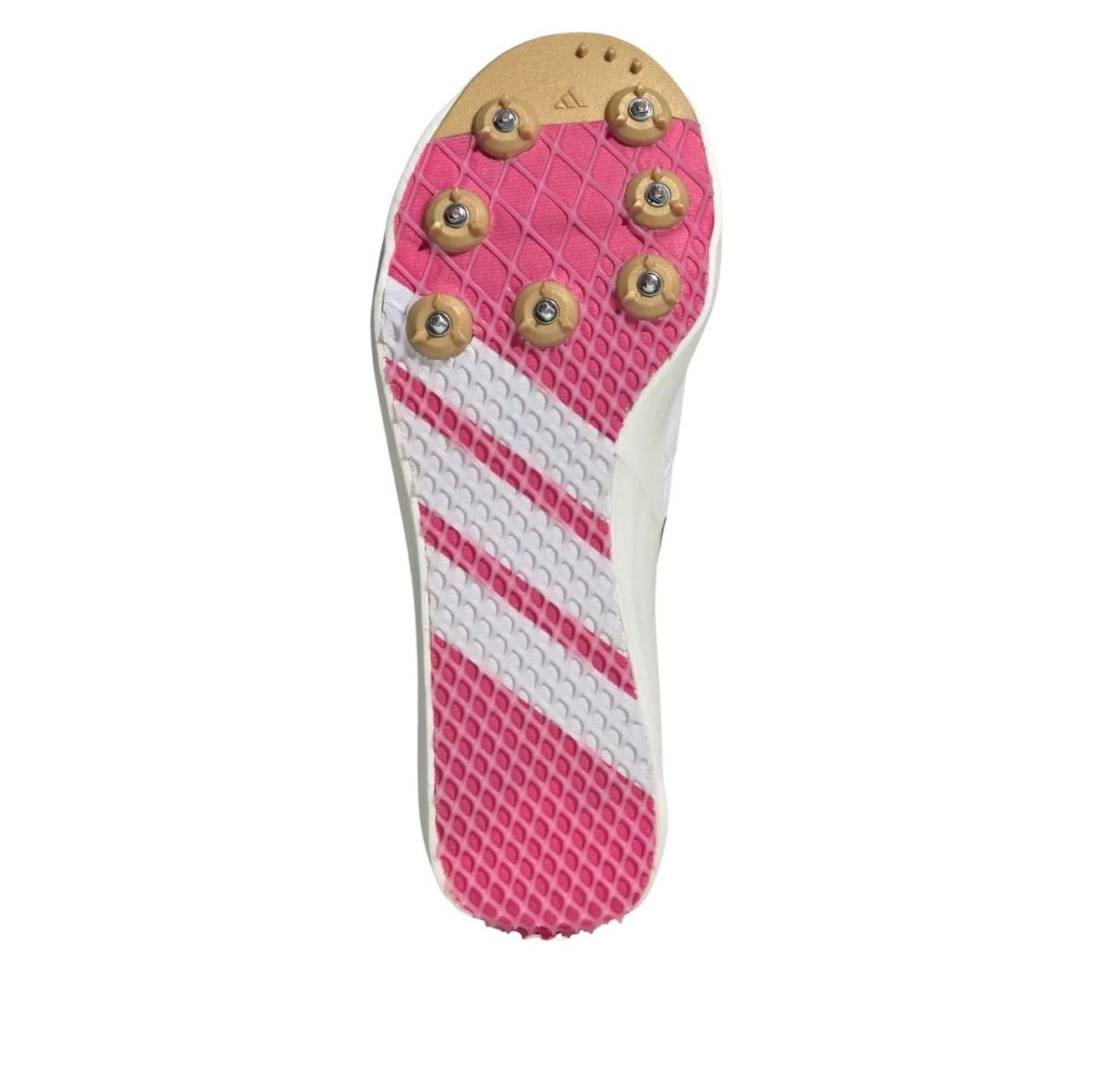 adidas Adizero TJ/PV 'White Pink Gold Metallic' KJ9542