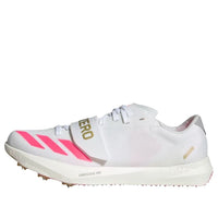 adidas Adizero TJ/PV 'White Pink Gold Metallic' KJ9542