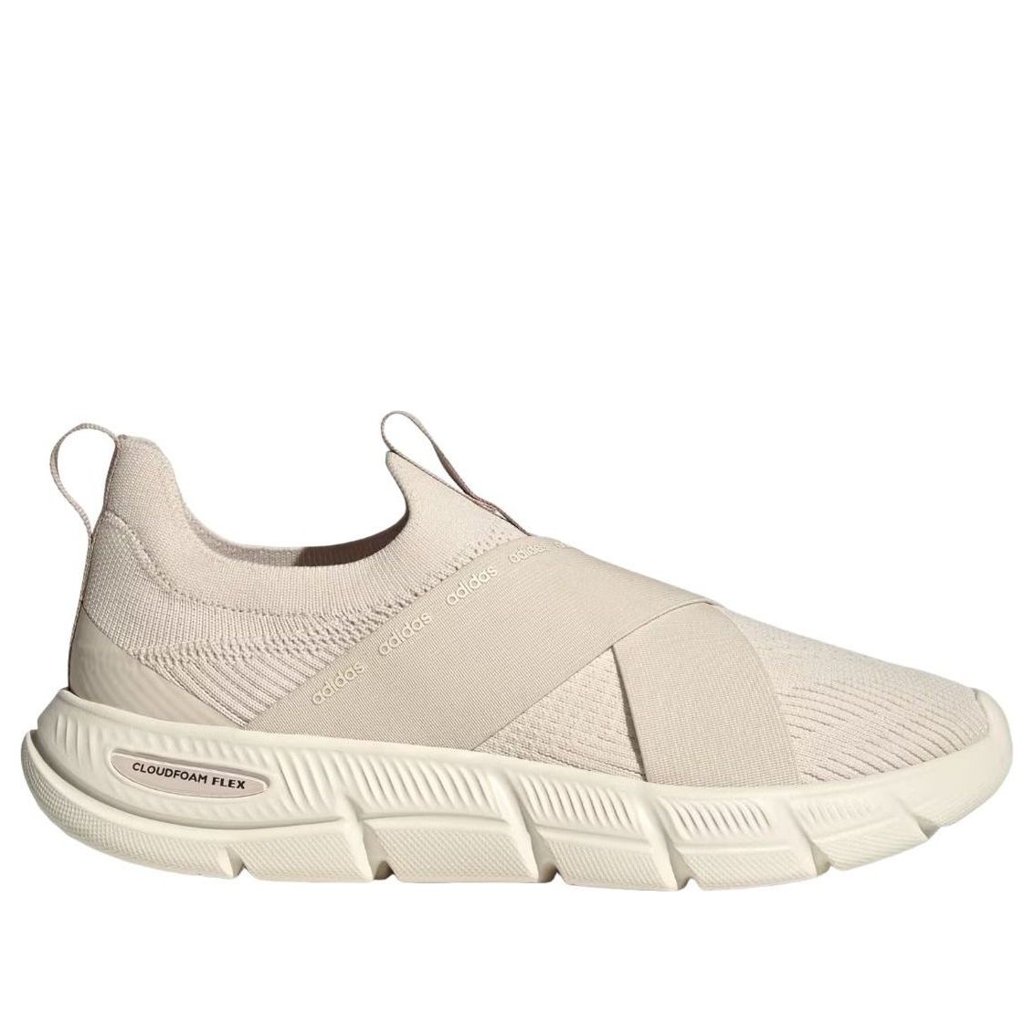 (WMNS) adidas Cloudfoam Flex Adapt 'White Wonder Beige' KK0383