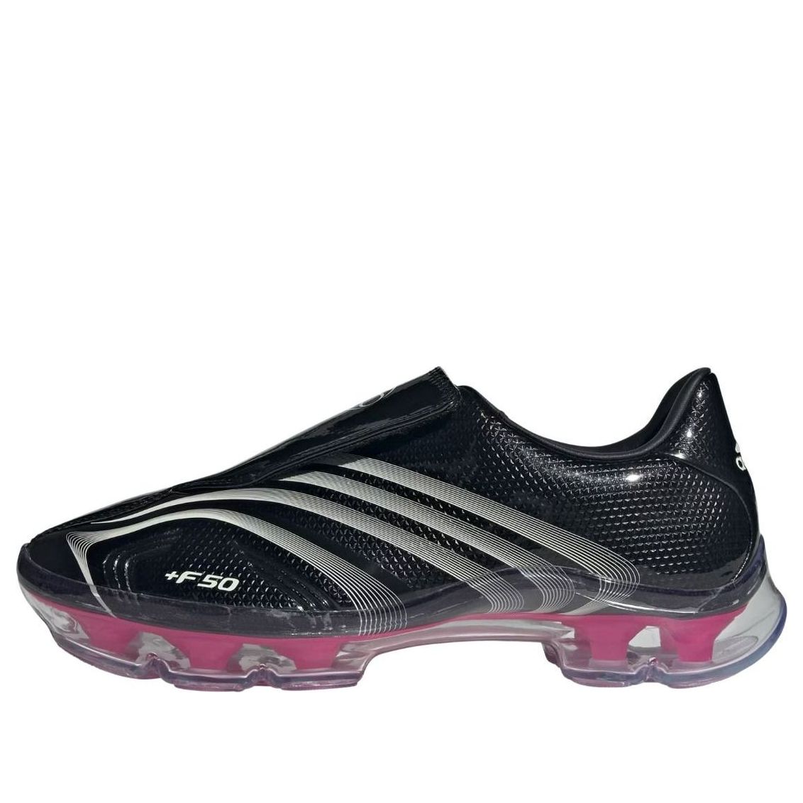 (WMNS) adidas F50 Adiframe 'Black Zero Metalic Lucid Pink' KK0908