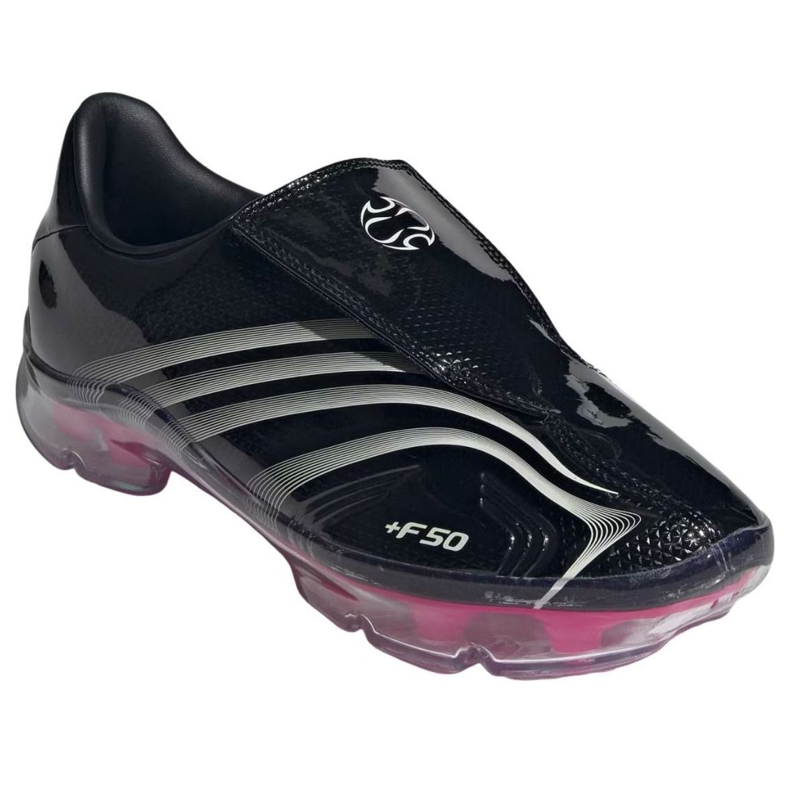 (WMNS) adidas F50 Adiframe 'Black Zero Metalic Lucid Pink' KK0908