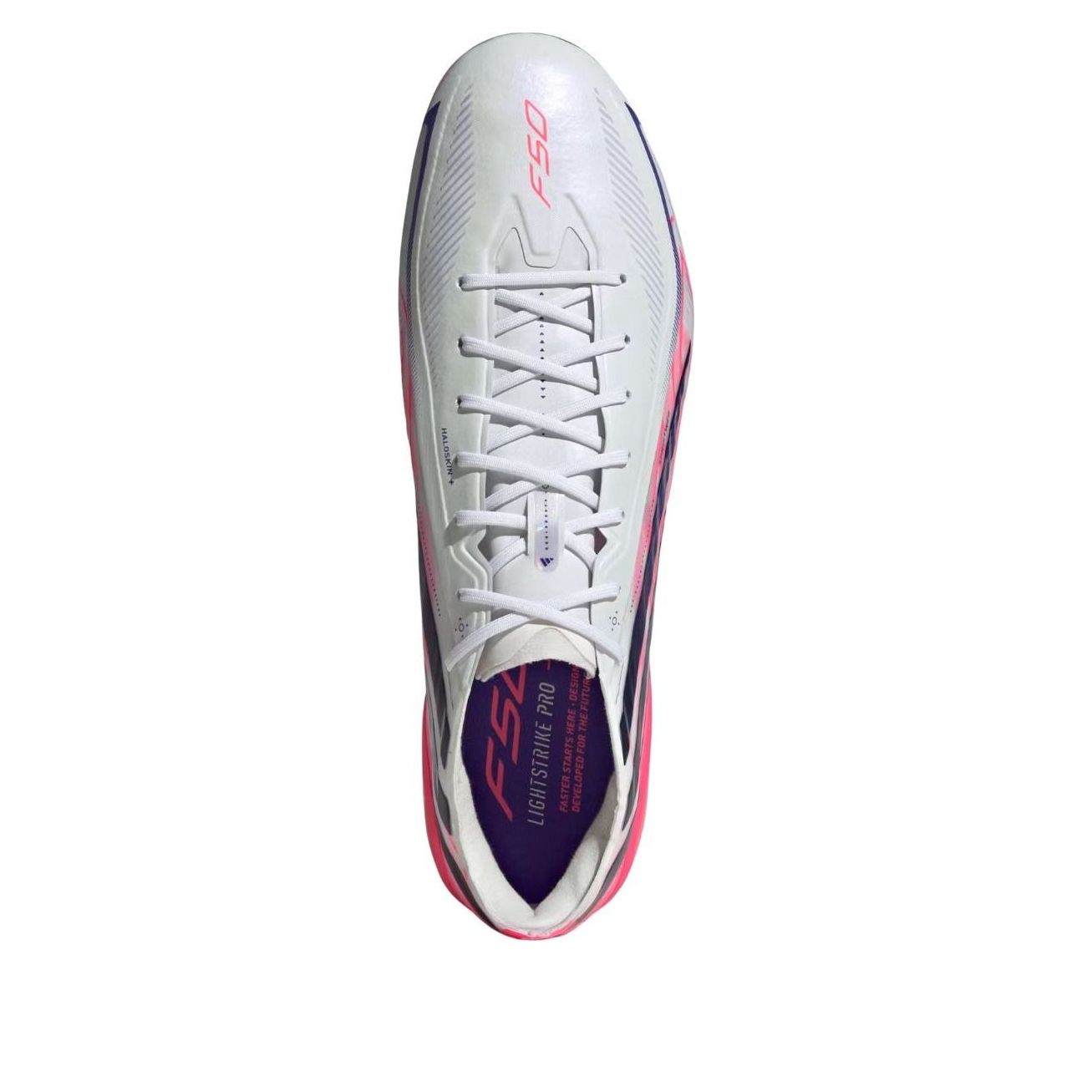 adidas F50 Hyperfast Elite HG/AG 'White Solar Purple' KK1038