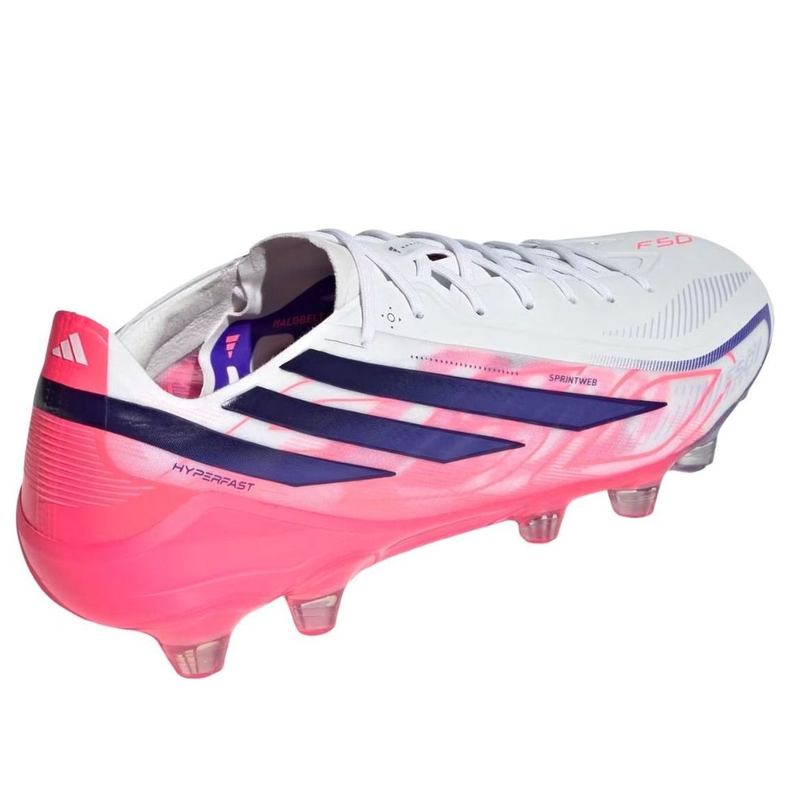 adidas F50 Hyperfast Elite HG/AG 'White Solar Purple' KK1038