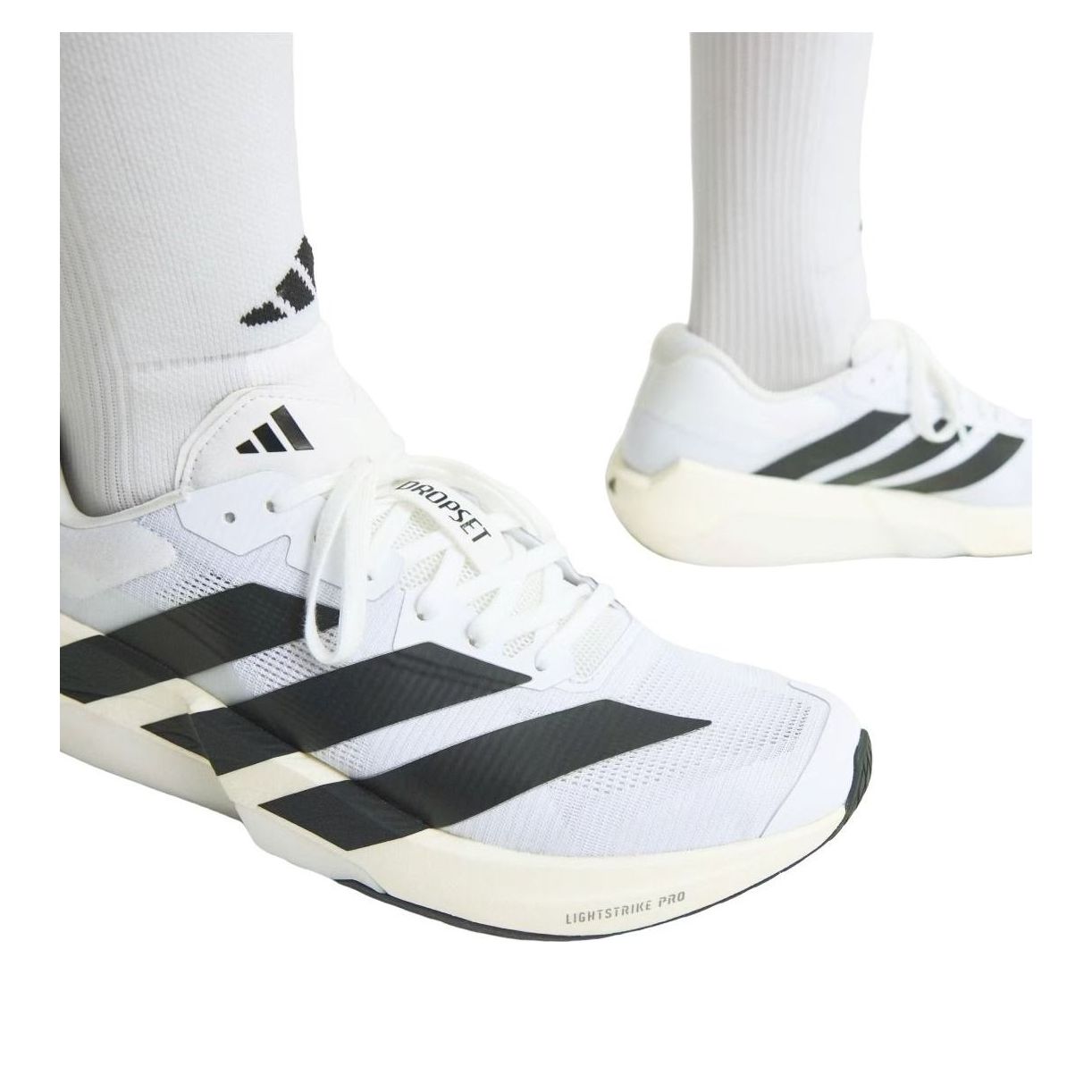 adidas Adizero Dropset Pro Training 'White Black' KK1551