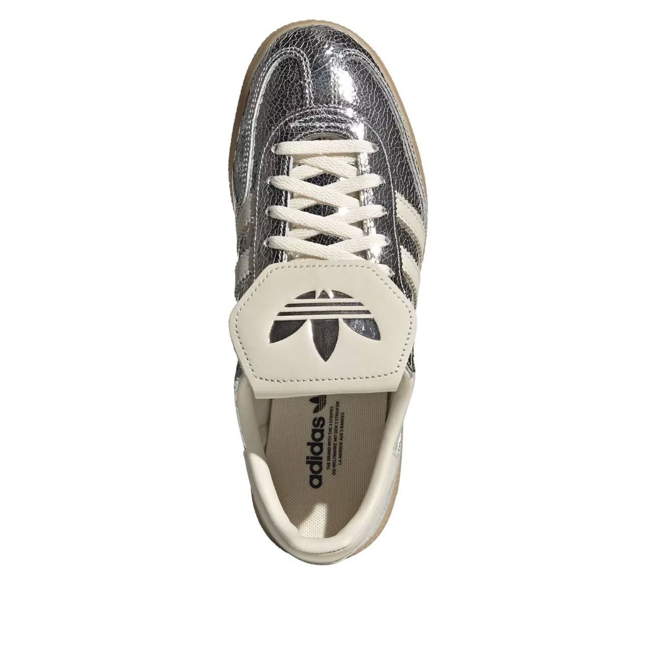 (WMNS) adidas Handball Spezial 'Silver Metallic Cream White' KK4448