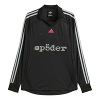 adidas x Sp5der Jersey Asia Sizing 'Black' KQ5853