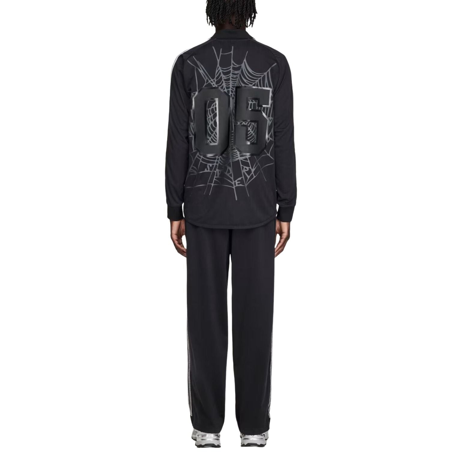adidas x Sp5der Jersey Asia Sizing 'Black' KQ5853