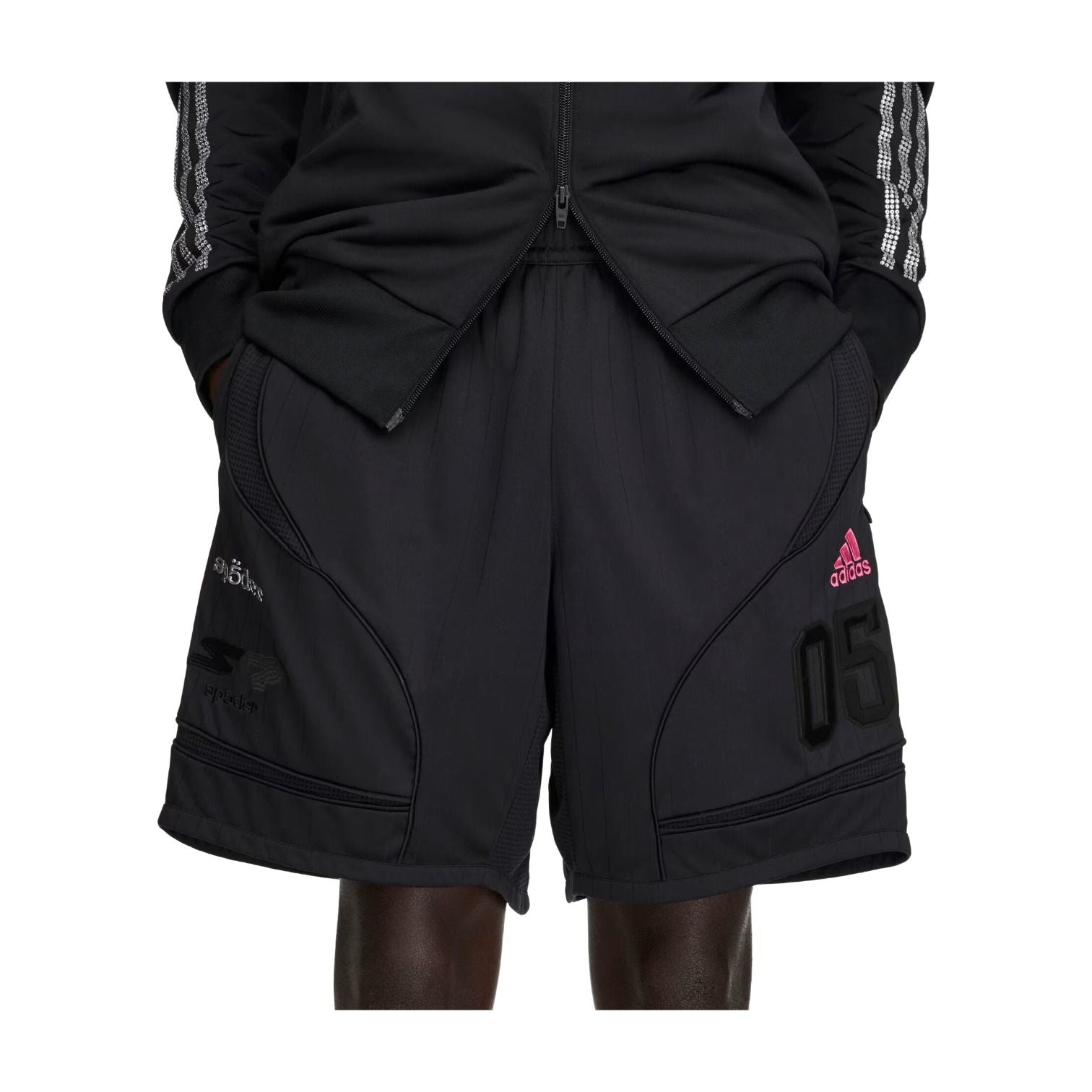 adidas x Sp5der Short Asia Sizing 'Black' KQ5859