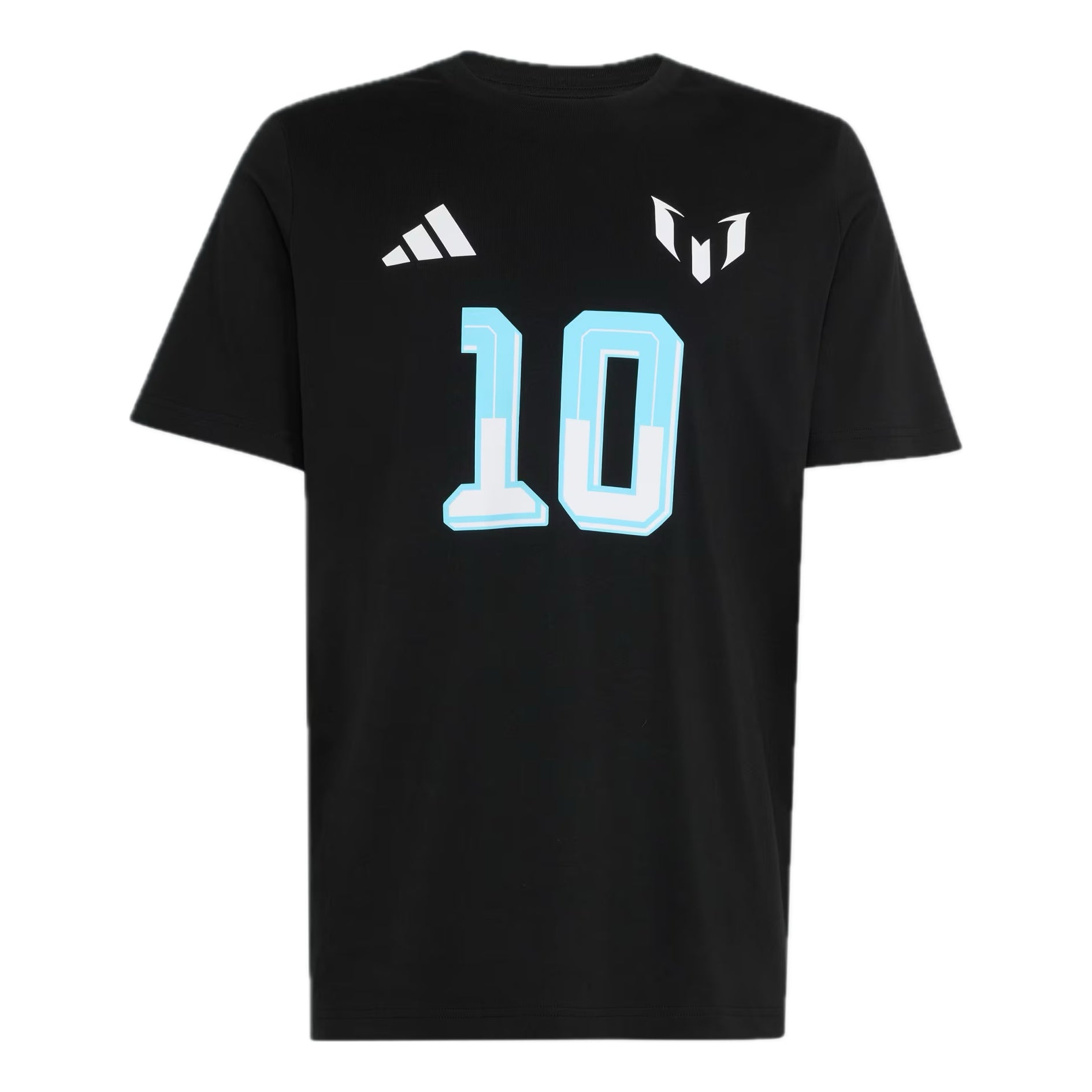adidas Messi Name and number Graphic T-Shirt 'Black' KS2539