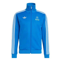 adidas x Mercedes AMG Petronas Formula 1 Team Blue Wonder Track Jacket Asia Sizing 'Blue Bird' KT5128