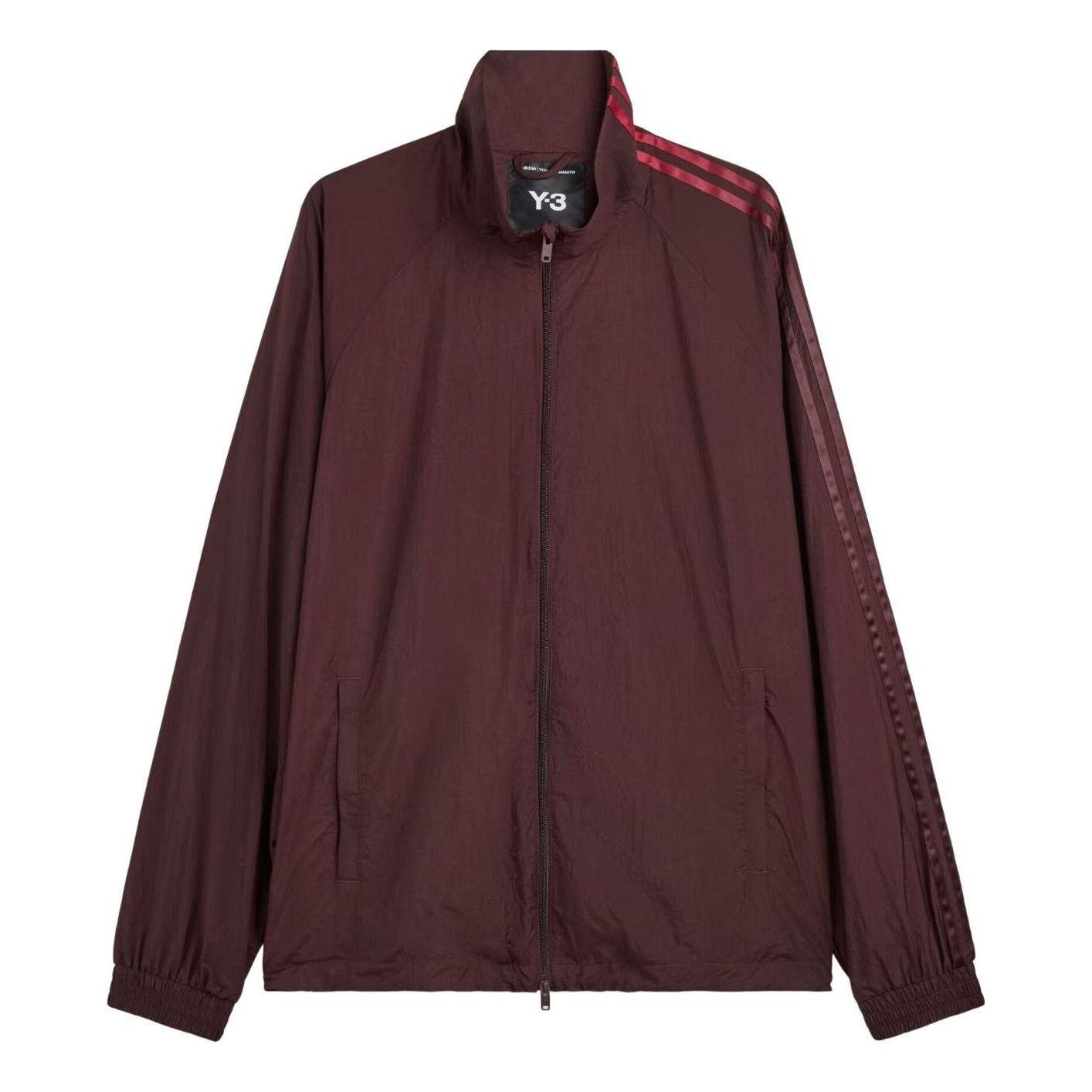 adidas x Y-3 Gradient 3 Stripes Nylon Track Jacket Asia Sizing 'Night Red' KT9765