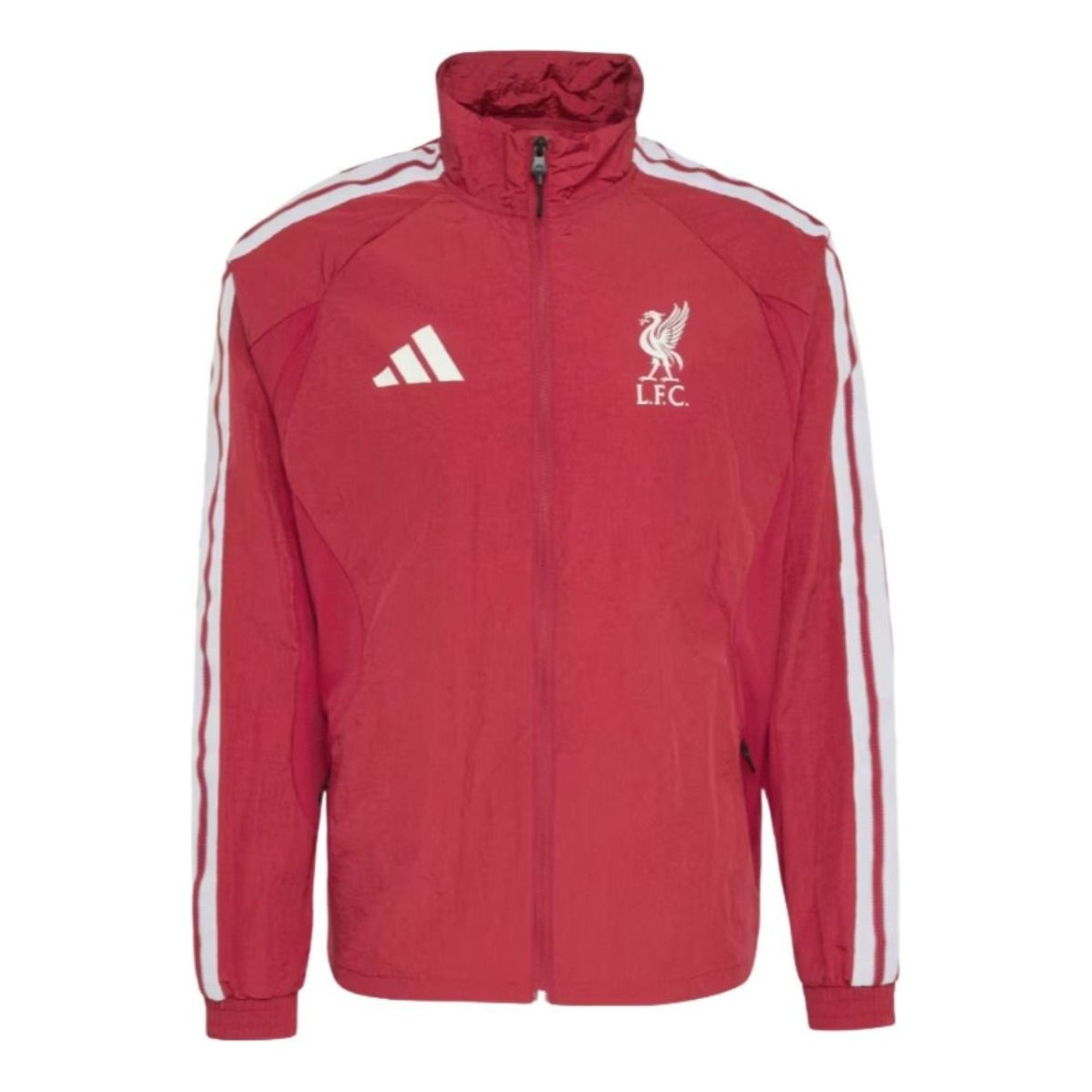 adidas Liverpool FC Home Anthem Jacket Asia Sizing 'Active Maroon' KV6736