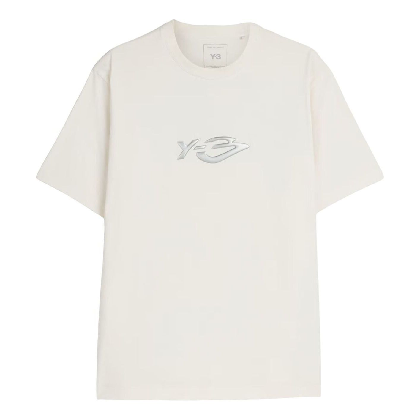 adidas x Y-3 Liquid Logo T-Shirt Asia Sizing 'Chalk White' KW8184