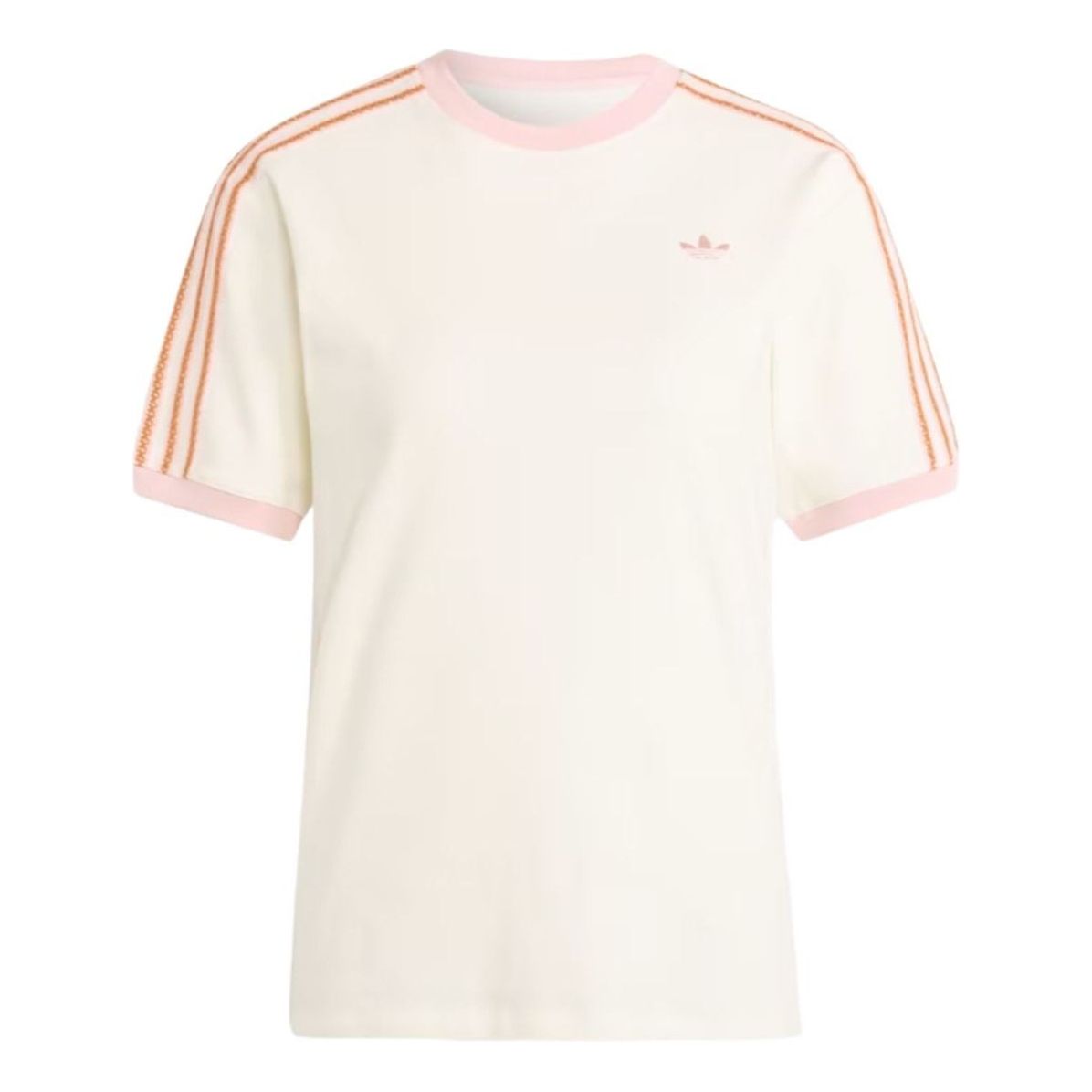 (WMNS) adidas Summer Glow Advanced Three Stripes Tee Asia Sizing 'Off White' KY8126